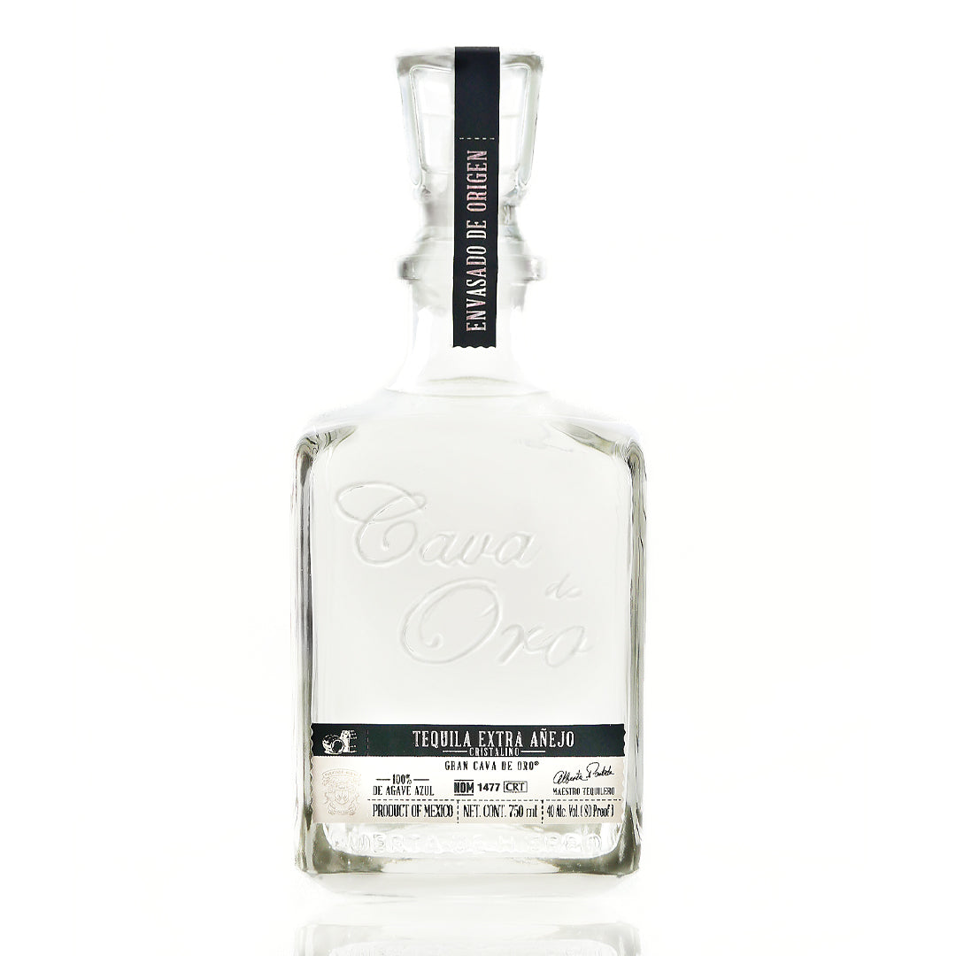 TEQUILA EXTRA AÑEJO CRISTALINO – Cava de Oro